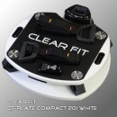 Виброплатформа Clear Fit CF-PLATE Compact 201 WHITE  - магазин СпортДоставка. Спортивные товары интернет магазин в Калининграде 