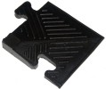 Уголок для резинового бордюра,черный,толщина 12 мм MB Barbell MB-MatB-Cor12  - магазин СпортДоставка. Спортивные товары интернет магазин в Калининграде 