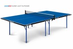 Теннисный стол всепогодный Sunny Light Outdoor blue облегченный вариант 6015 s-dostavka - магазин СпортДоставка. Спортивные товары интернет магазин в Калининграде 