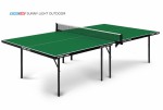 Теннисный стол всепогодный Start-Line Sunny Light Outdoor green облегченный вариант 6015-1 s-dostavka - магазин СпортДоставка. Спортивные товары интернет магазин в Калининграде 