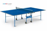 Теннисный стол для помещения black step Olympic с сеткой для частного использования 6021 s-dostavka - магазин СпортДоставка. Спортивные товары интернет магазин в Калининграде 