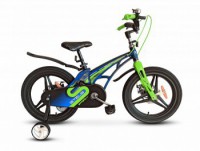 Детский велосипед Stels Galaxy Pro 14" V010 2022 зеленый - магазин СпортДоставка. Спортивные товары интернет магазин в Калининграде 