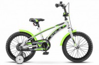 Детский велосипед Stels Arrow 16" V020 зеленый 2022 - магазин СпортДоставка. Спортивные товары интернет магазин в Калининграде 
