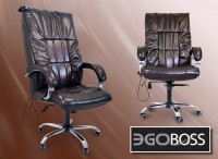 Офисное массажное кресло EGO BOSS EG1001 Шоколад в комплектации LUX - магазин СпортДоставка. Спортивные товары интернет магазин в Калининграде 