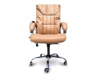 Офисное массажное кресло EGO BOSS EG1001 Орех в комплектации LUX - магазин СпортДоставка. Спортивные товары интернет магазин в Калининграде 