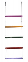 Детская веревочная лестница для ДСК 5 перекладин цвет радуга ЛВ5-3А - магазин СпортДоставка. Спортивные товары интернет магазин в Калининграде 