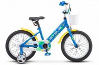 Детский велосипед Stels Captain 16" V010 синий 2022 - магазин СпортДоставка. Спортивные товары интернет магазин в Калининграде 